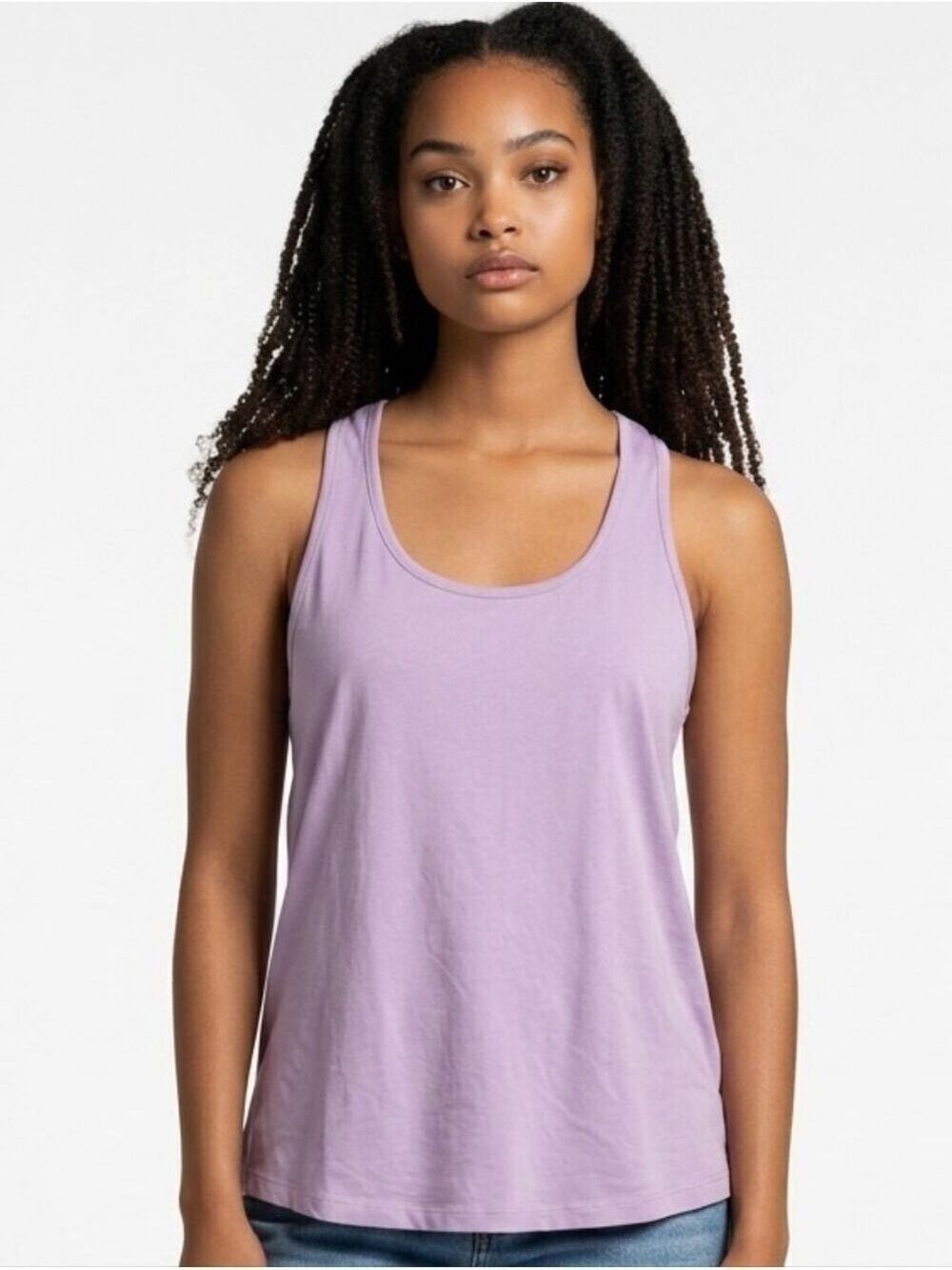 Ideology Lilac Tank Top Size 1X NWT #TK38
